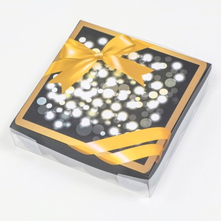 Box for cookies, "Golden Balt", 12 x 12 x 3 cm-1