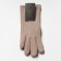 Women's gloves minku "Rock", p. 23 cm, col. beige