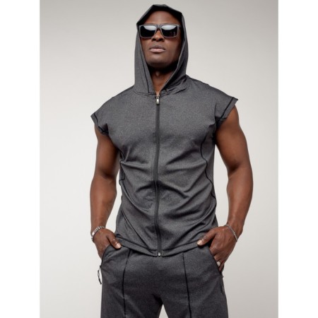 Sports suit men's, size 46-48, dark gray color-11