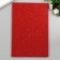 Foamiran "red shine" 2 mm A4 format (set of 5 sheets)
