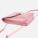 Open-ryukzak-mini made of artificial leather on magnet, pink color