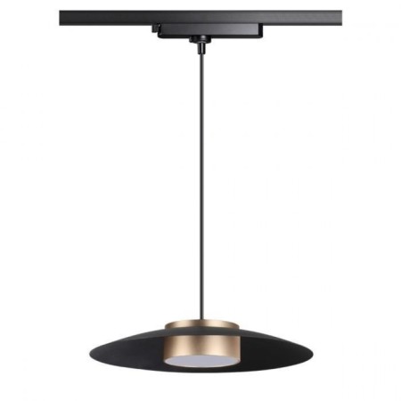 TRUKOL LOW PORT 1-F, 18W LED, 4000K, 960LM, Black/Gold Color