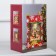 LED figure "Package with Santa Claus" 15 × 23 × 7 cm, plastic, AAX3 batteries (not in the kit), USB, glow warm white