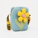 Baby Bag with lightning, long belt, blue color