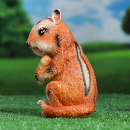 Garden figure "Burunduk Borya" 10x16x19cm-1