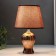 HELP lamp 16738/1GD E14 40W Gold H.32cm Risalux