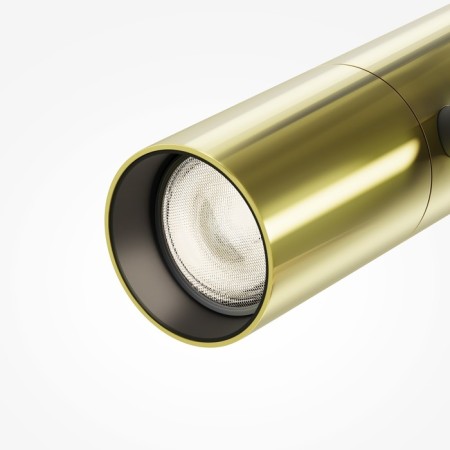 Technical TR005-2-12W3K-BBS, LED, 12 W, 193x160x232 mm, 844 lm, 3000k, black, brass-1
