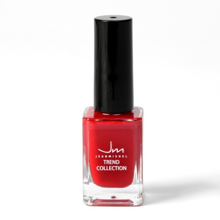 Nail polish jeanmishel, tone 245, red, matte, 12 ml-7