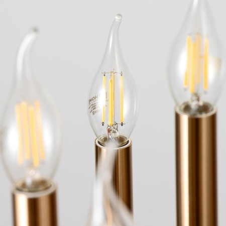 Barry chandelier 12x40W E14 Brass 65x65x50 cm Bayerlux-4