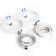 Introductive Lamp Feron DL2812, IP20, G5.3, 50 W, 175x92x25 mm, white color