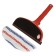 Scraper for washing windows with a sprayer Pioneer MS046, 200 ml, red