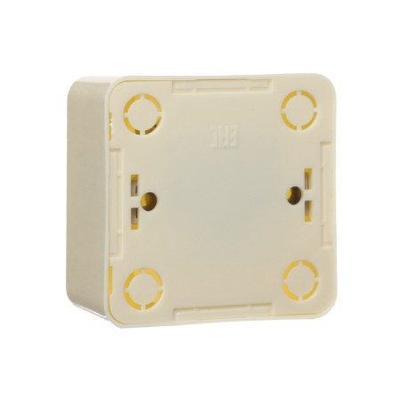 Single Luazon Lighting "League", 16 A, overhead, with salary, beige-2