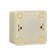 Single Luazon Lighting "League", 16 A, overhead, with salary, beige