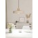 Suspended ceiling lamp Valdiola, 1x40W E27