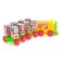The designer "Smart Steam" with cubes "Alphabet, numbers, vegetables and fruits", according to the Montessori method