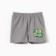 Shorts for a boy, gray color, height 86 cm