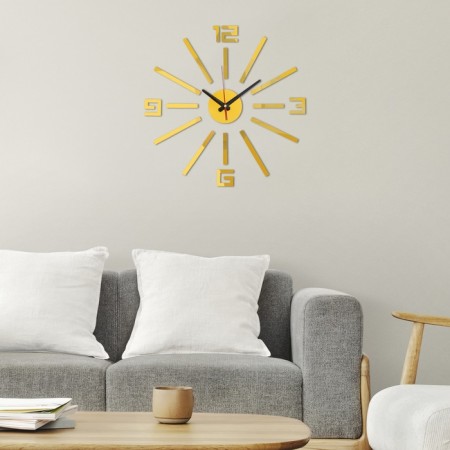 Walls Wall Interior, 3D "Rays", silent, sticker, large, D-40 cm-2