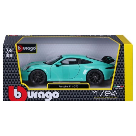BBURAGO Porsche 911 GT3, Die-Cast, 1:24, opening doors-11