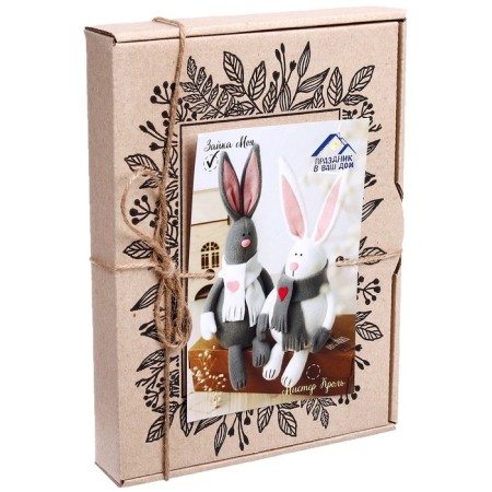 Set for creating a textile toy "My bunny"-1