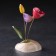 Souvenir "Bouquet", 3 flowers, selenite