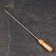Croeck for meat is universal, 49cm, with a wooden pen