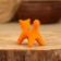 Souvenir "Kotik", red, 3.5 × 4 × 5.5 cm, Kargopol toy, mix