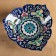 Rishtan ceramics "Patterns", 25 cm, blue