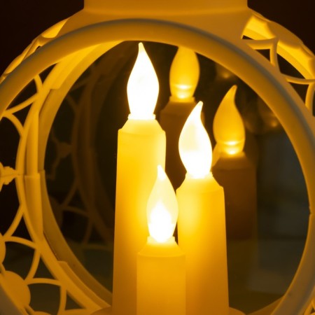 Spick "Candles" LED white 9.7x16.5x25 cm-6