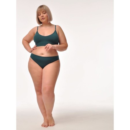 Panties Braziliano Women's Mirey Brasiliano, size 54-56, emerald color-3