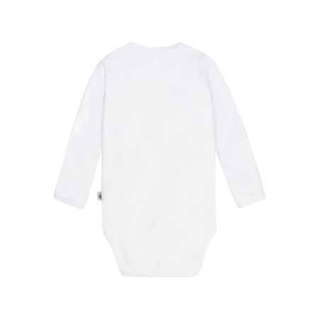 Body baby with a long sleeve "Pea", height 92 cm, white color-2
