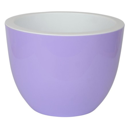 Plastic pot Live-In-Green with the Orion tab, d = 24 cm, 6 l, lavender color