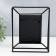 Photo frame Metal in 1 photo 10x15 cm "Loft. Space" Black 22x17.3x6.5 cm