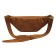 Waist bag, 2 parts on a zipper, adjustable belt, redhead color