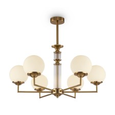 Caustra Freya Fr5185PL-06BS BOLAS, 655x655x610 mm, E27, 6x60W, brass color