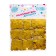 Filler for the ball "Cut Gold", 1 cm, set of 9 pcs.