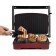 Sandwich Kitfort KT-3619, 750 W, anti-stick coating, beard