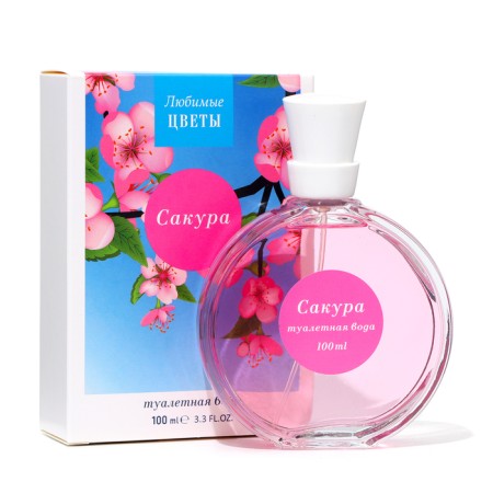Women's toilet water "Favorite flowers" Sakura, 100 ml (based on Moon Sparkle (Escada)