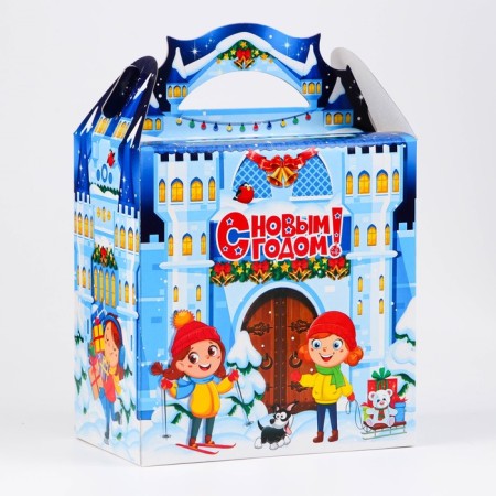 Box Gift New Year Castress "Fortress" 18.2 x 11.5 x 26 cm-2