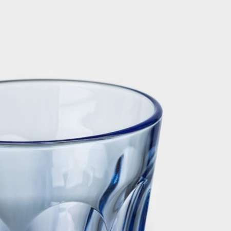 Glass glass for the wine "Roman", 240 ml, blue color-3