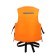 Safety vest yugana, adjustable, size 56-62, orange