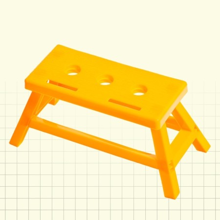 Set of tools "Collect the workbench", 16 elements, color mix-7