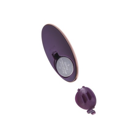Vibroyaito C with imitation frictions Jos Bumpy, silicone, purple, 9 cm-3