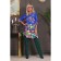Women's tunic, size 44, blue color