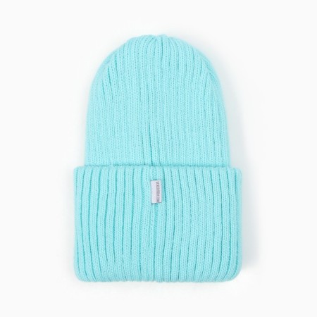 Children's hat, menthol color, size 54-56-2