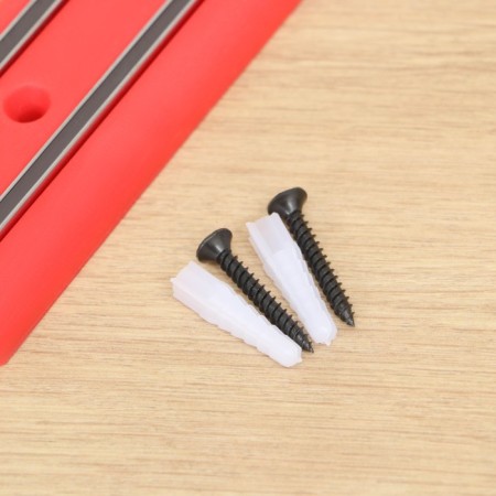 Holder for knives magnetic shade "Color line", 33 cm, red color-6