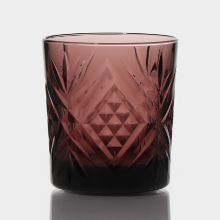 Low glass glass "Salzburg", 300 ml, lilac color