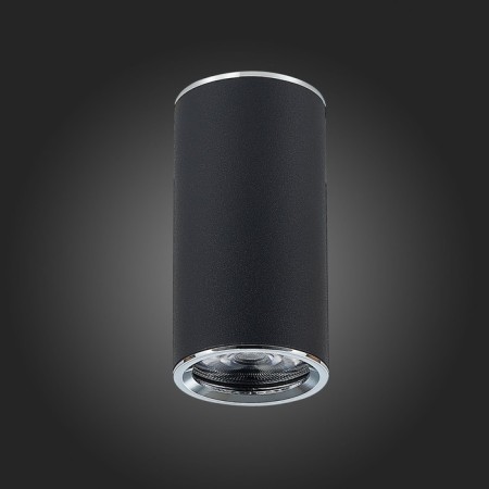 Ceiling lamp ST LUCE. ST111.407.01. 1x50 W, GU10, 5.4x5.4x10.5 cm, black color-4