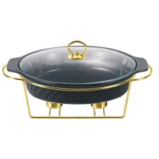 Marmite Bekker, hardened porcelain, 1 l, size 44x24x18.9 cm
