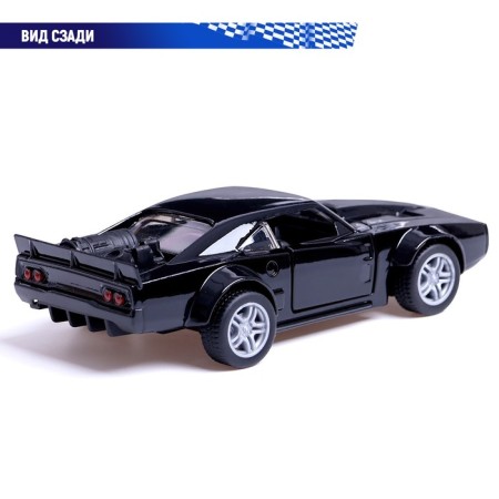 Autograd Metal Fast and Furious machine, 1:32, inertia, doors open, black color-4