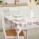 The tablecloth without the base is a disposable bilateral “sweets”, 110 × 180 cm, roll 3 pcs